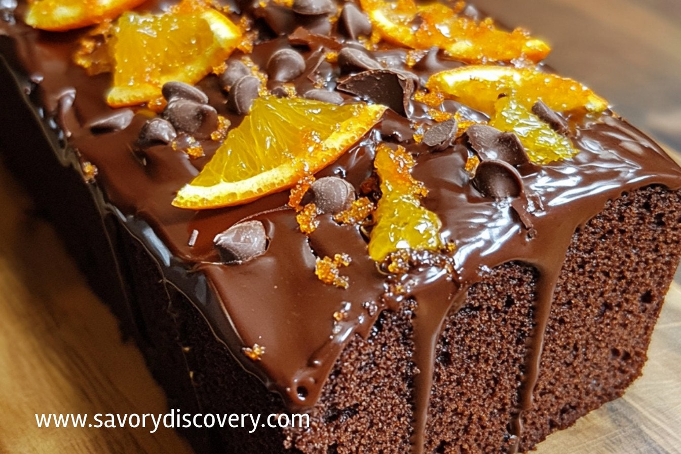 Chocolate Orange Loaf Cake