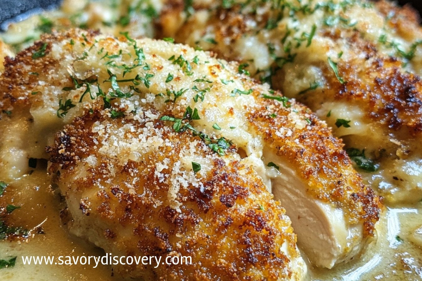 Longhorn Parmesan Crusted Chicken